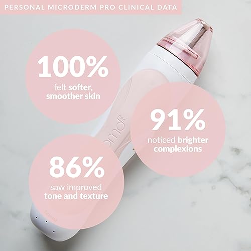 Miniatura 3 de PMD Personal Microderm Pro - At-Home Microdermabrasion Machine with Kit for Face  Body - Exfoliating Crystals and Vacuum Suction for Fresh and