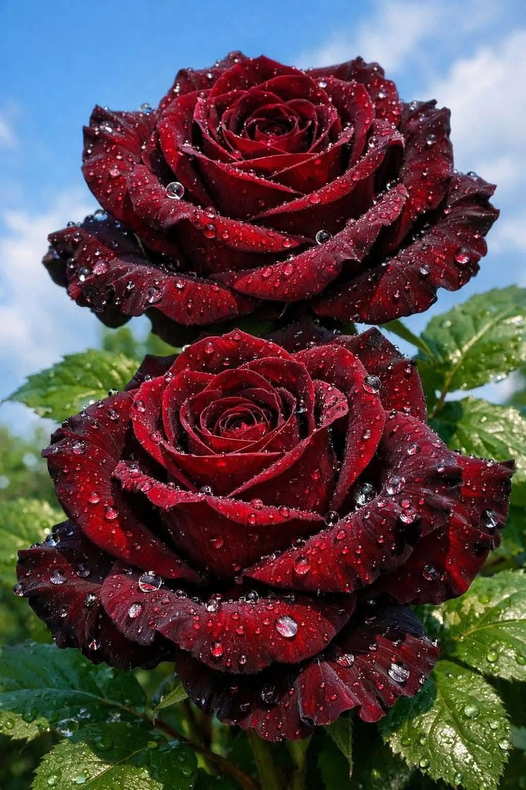Ornamental Garden Roses — Cold-Hardy Perennial Flowering Shrubs — Suitable for Pots or In-Ground Planting/Professional Planting for Stunning Garden Displays-2 Root-I
