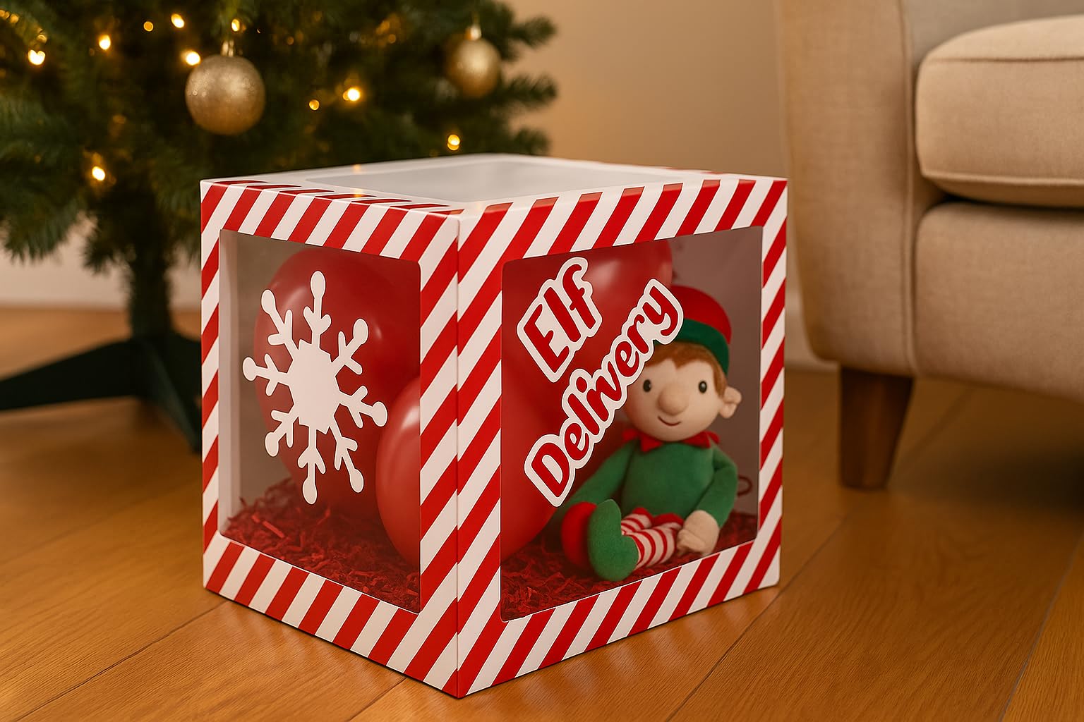 Eurowrap 18" Christmas Foil Balloon Xmas Party Decoration Suitable For