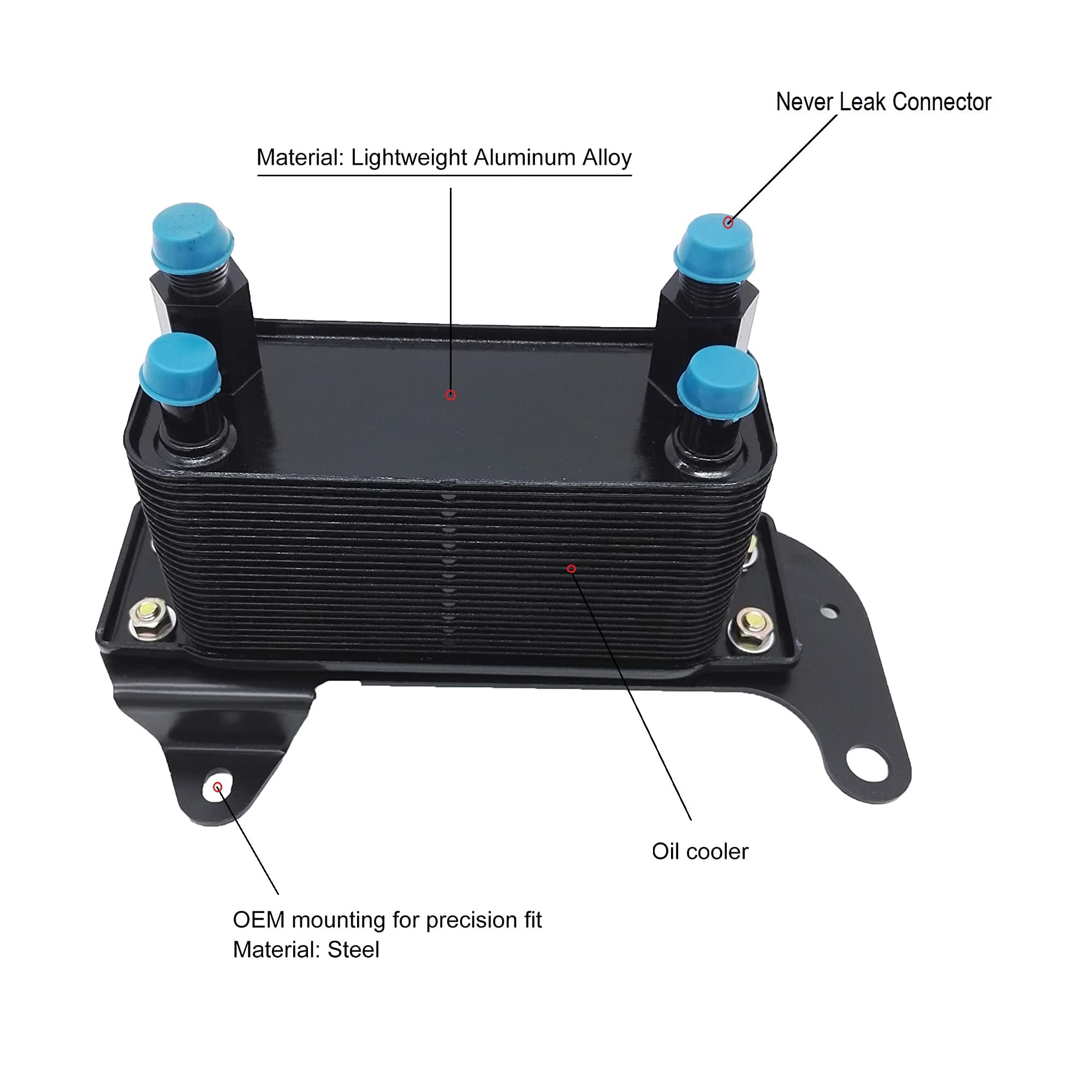 Buy Transmission Torque Converter Oil Cooler Compatible with 20032009