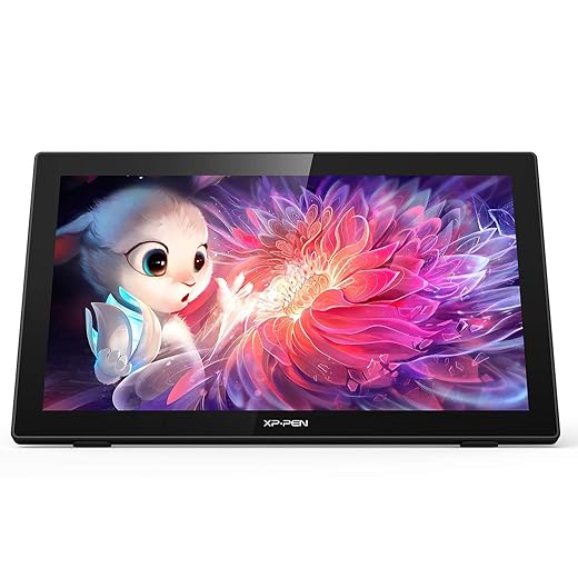 XP-PEN Artist22E Pro Drawing Pen Display Graphic Monitor IPS Monitor 8192 Level Pen Pressure Drawing Pen Tablet Dual Monitor with 16 Express Keys and Adjustable Stand 21.5 Inch