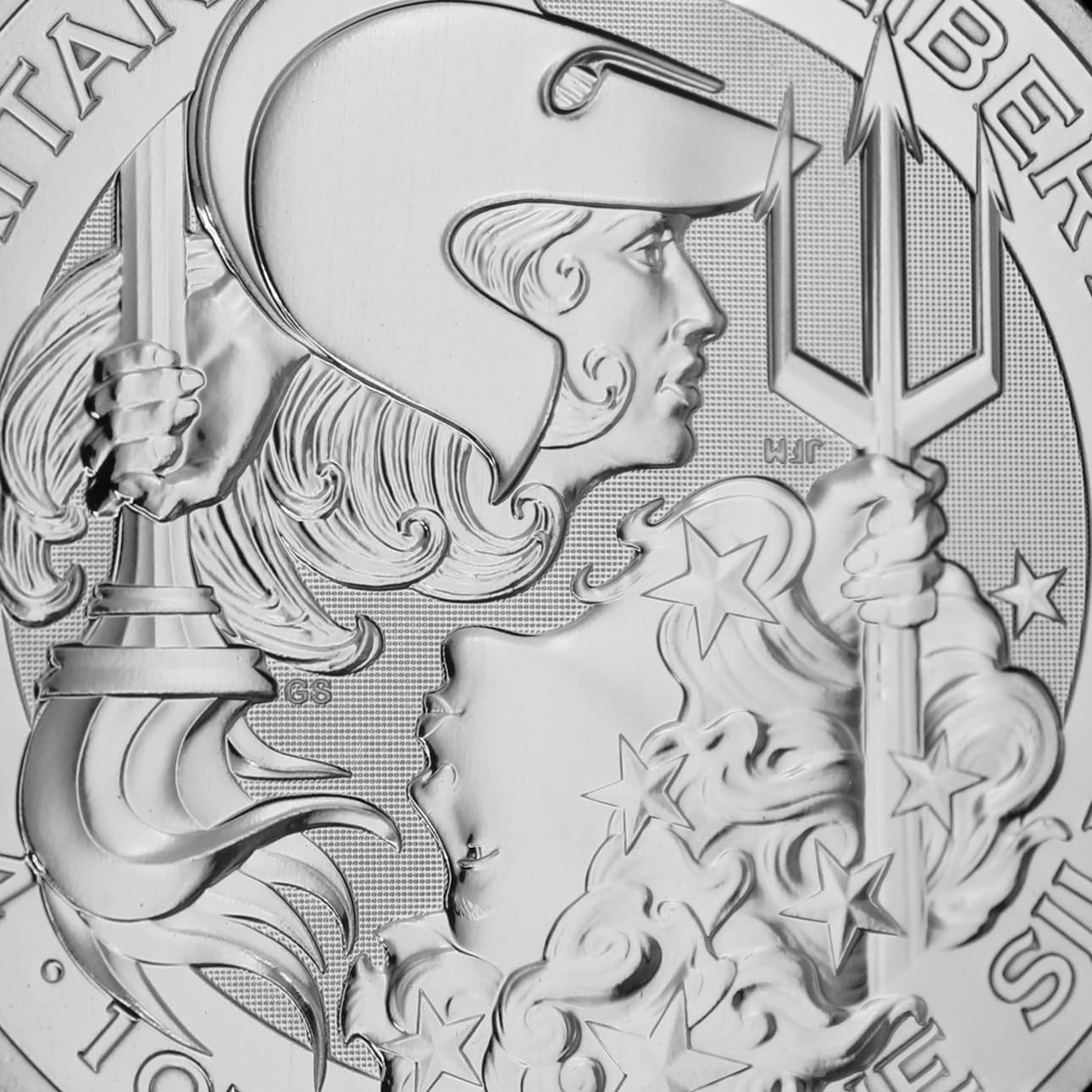 2024 1 oz British Silver Britannia and Liberty Coin Brilliant Uncirculated with Certificate of Authenticity £2 BU