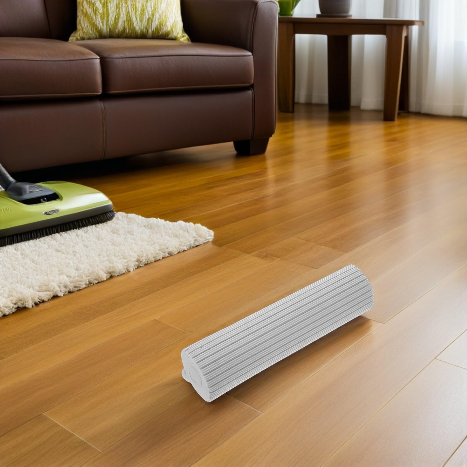 2 Piezas Repuesto Cabezal de Esponja para Fregona Alta Absorción para Suelos de Baldosa y Madera Compatible con Mopas para Limpieza Comercial y Hogar