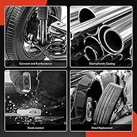 Vista 8 de A-Premium Conjunto de nudillo de dirección y cubo de cojinete de rueda delantero izquierdo compatible con Toyota Corolla 2009-2018, Matrix