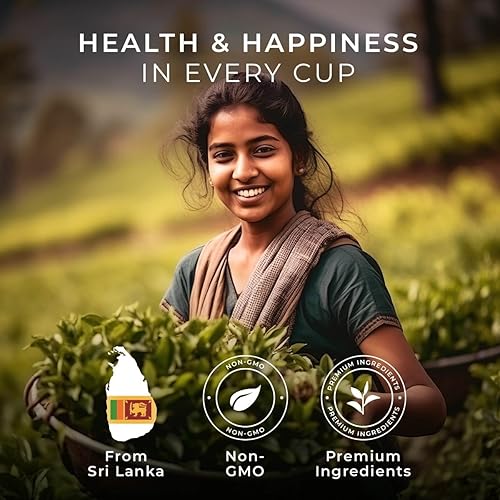 Miniatura 27 de Gya Tea Co Cápsulas de té negro melocotón (16 unidades) - Té caliente o helado con alto contenido de cafeína y dulce afrutado para comenzar tu día