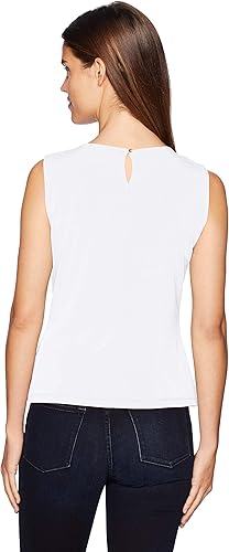 Miniatura 2 de Calvin Klein Camisola con cuello plisado para mujer