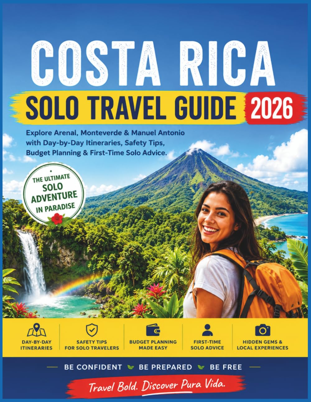 Costa Rica Solo Travel Guide 2026: Explore Arenal, Monteverde & Manuel Antonio with Day-by-Day Itineraries, Safety Tips, Budget Planning & First-Time Solo Advice