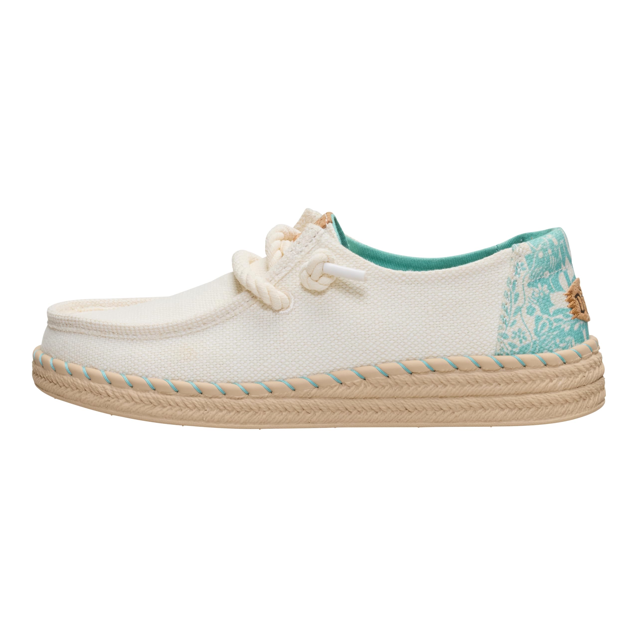 heydude Women's Espadrille Hibiscus Slip On Shoe | Cork Footbed | Lightweight Travel Ready Casual Flat-picture-53