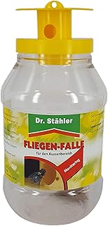 Dr. Stähler 001335 Biologische Fliegenfalle für Terrassen, Garten oder Balkon mit Langzeitwirkung