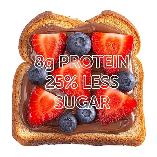 Miniatura 3 de Chocotein Proteína de avellana para untar  4 veces más proteína, 25% menos de azúcar, sin aceite de palma ni edulcorantes artificiales, 0.28 oz de