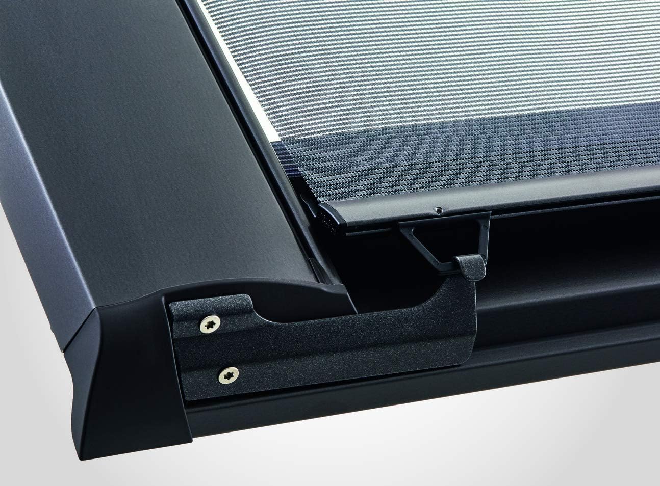 Original Roto Außenrollo Screen ZAR für Roto Dachfenster Sonnenschutz & Hitzeschutz für Designo R4/R7 Stufenlos verstellbar Bei offenem Fenster voll funktionsfähig