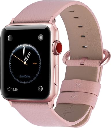 Amazon.com: Fullmosa - Correa compatible con Apple Watch (38 mm, 40 mm, 42  mm, 44 mm), de piel, compatible con Apple Watch SE y Series 6, 5, 4, 3, 2 y  1 : Celulares y Accesorios