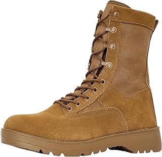 Mens Military Tactical Boots Man Lace Up Hiking Work Army Boots Outdoor Men Combat Shoes