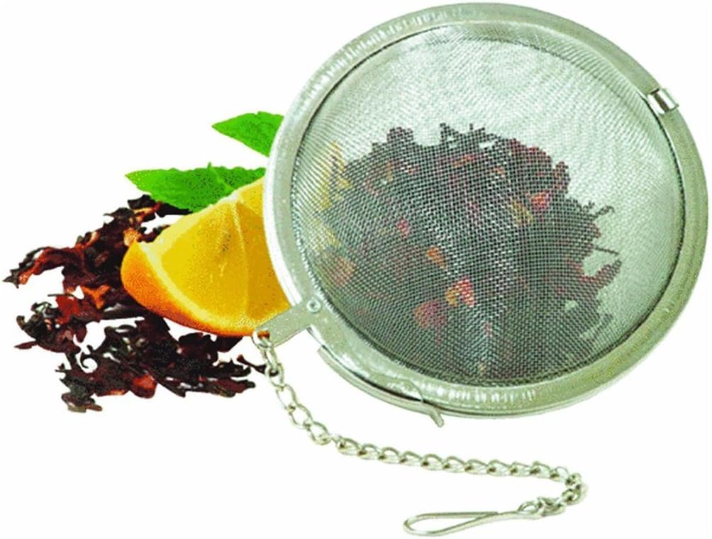 Norpro 5505 Stainless Steel Mesh Tea Infuser Ball, 3-Inch