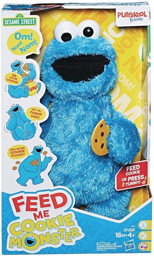 Hasbro Sesame Street Cookie Monster Plush Toy Iceland Ubuy