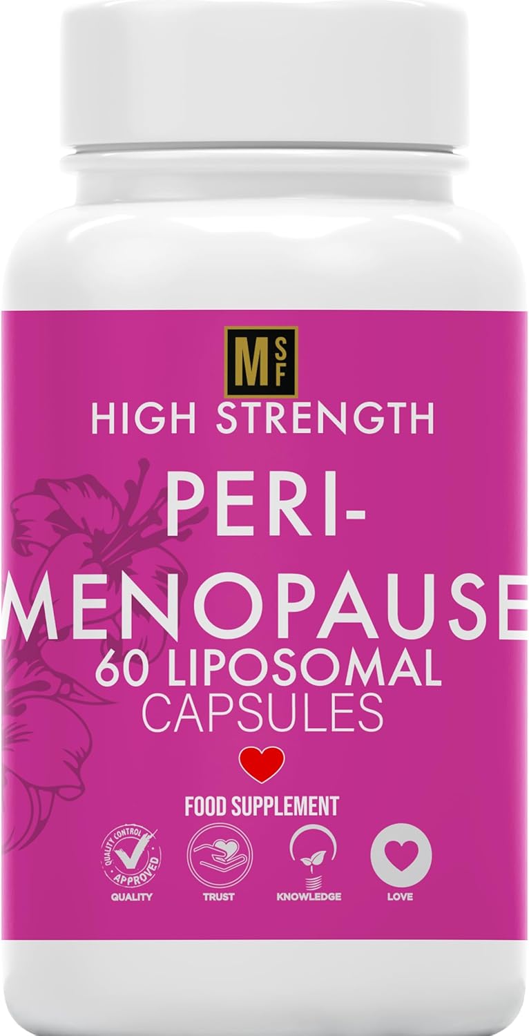 Liposomal Perimenopause Womens 60 Multivitamin Capsules | Vegetarian | High Strength Women’s Vitamins | Menopause Supplement 1 A Day Non GMO