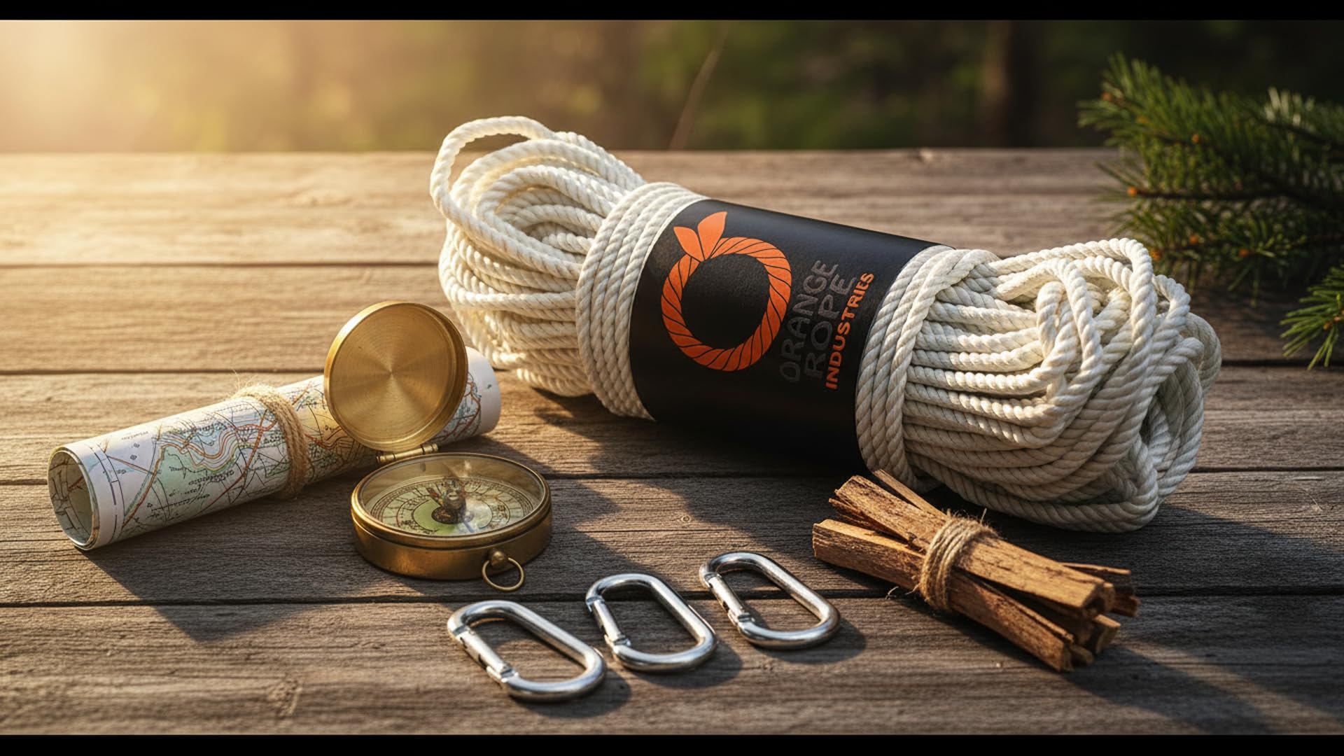 Orange Rope Industries 4 MM Polyester Rope Rassi 100 Foot 30 MTR Extra Twist & Strong Long Life Hanging Decoration, Gift Wrapping Cords Multi-Purpose Twine — Amazon image 2