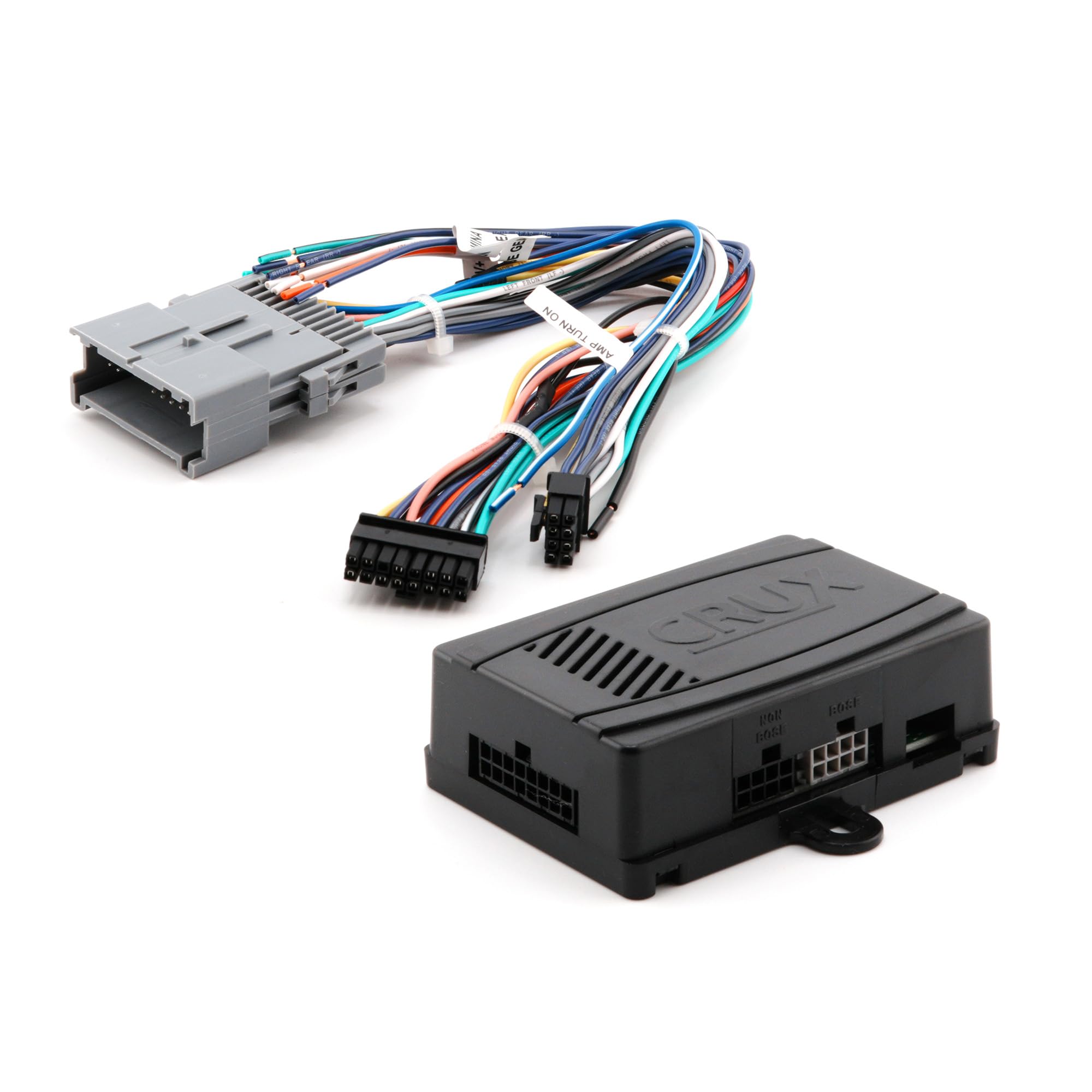 Crux SOCGM-17C Radio Replacement Interface with Chime for GM Class II Bose Amplified & Non Amplified Systems