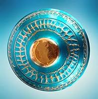 Vista 7 de Tanque de almacenamiento de agua martillada de cobre puro Olla azul Capacidad de 4 litros con secadora y botella de cobre