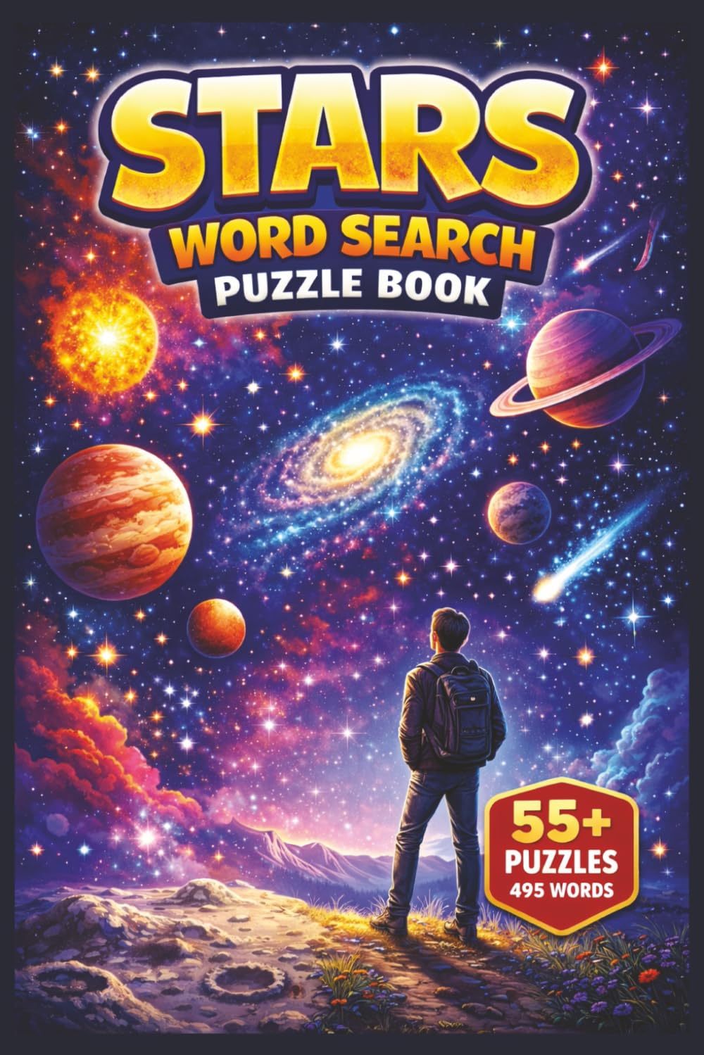 Stars Word Search Puzzle Book