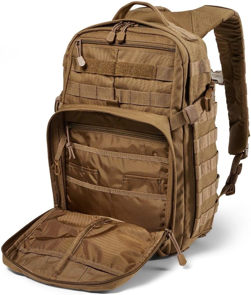 5.11 Tactical Backpack, RUSH 12 2.0 Military Survival Molle Backpack with Laptop Compartment, 24L, Style 56561ABR/56562ABR - Image 8