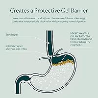 Vista 2 de Khelp All-Natural Reflux Support – Premium Alginate Supplement GERD, Heartburn, LPR & Acid Reflux Drug-Free, Designed for Daily Use No Dyes or