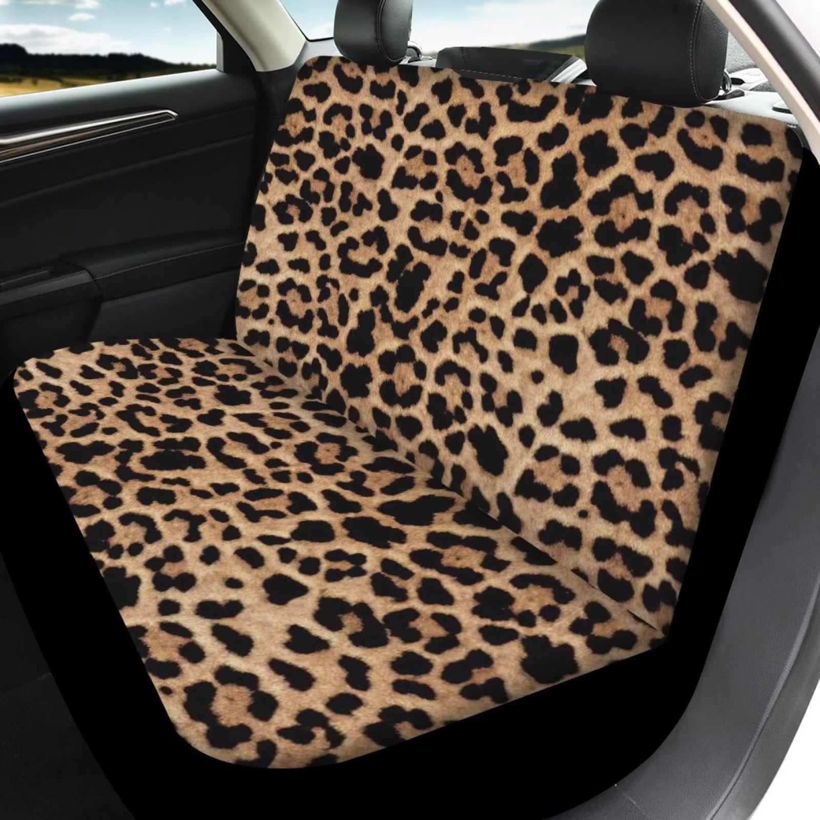 Set completo di 4 coprisedili per auto da donna - Accessori per veicoli - Coprisedili elastici di protezione per sedili anteriori e posteriori - Adatto universalmente - Per auto,
