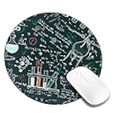 Mousepad Non-Slip Rubber Base Round Mouse Pad for Office Laptop Gaming Computer, Old Chemistry Laboratory Science