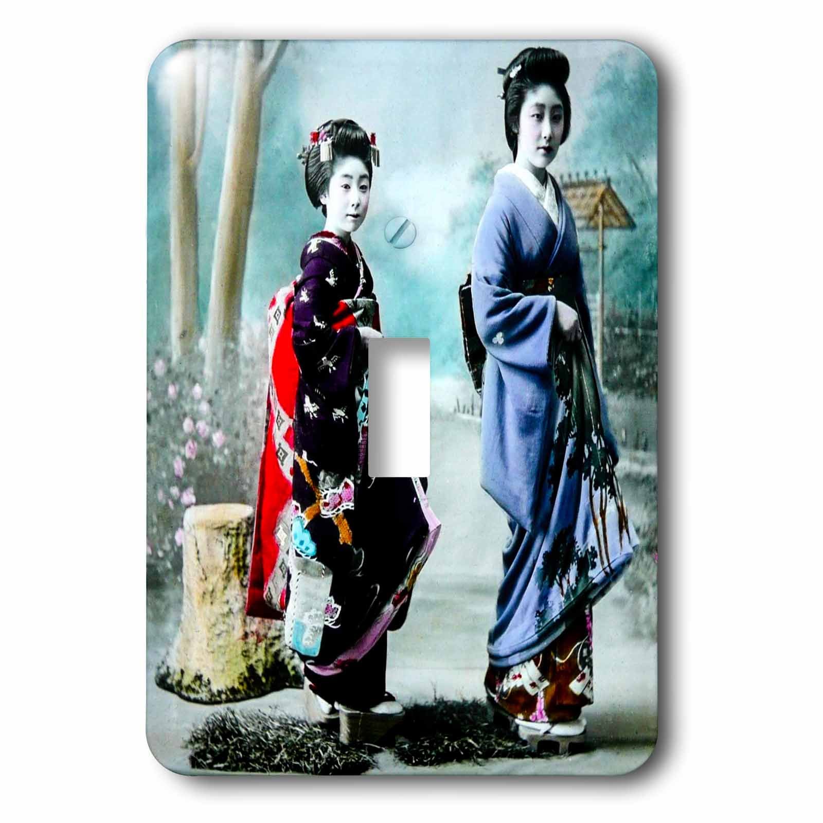 Interrupteur simple vintage japonais Geisha lsp_246657_1