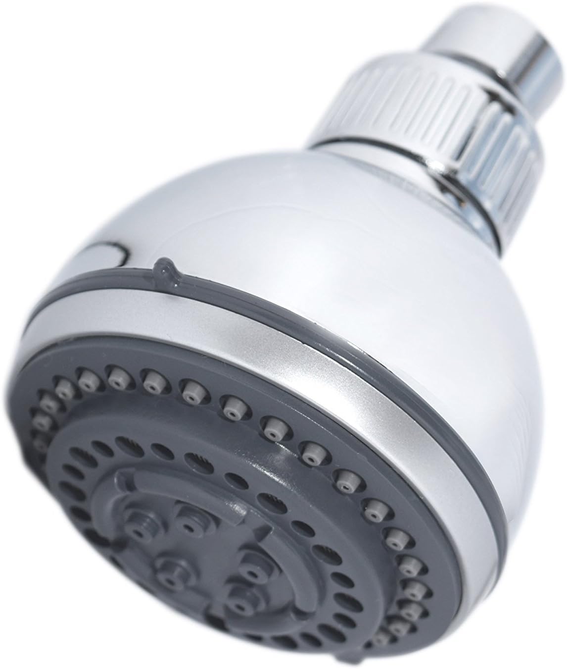 Shower Head – High Pressure Multi-Functional Rainfall Showerhead with Luxury Chrome Finish and Adjustable Stainless Steel Swivel Ball Joint – 5 Massage Spray Patterns for Relaxation and Comfort