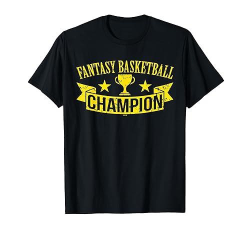 Fantasy Basketball Champion T-Shirt T-Shirt