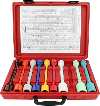 LTI TOOLS Wheel Torque Master Kit 9-Piece Torque Kit in a Custom Wall Mountable Case (LT1593) Includes Sockets A, B, C, E, F, G, I, Q and Bb