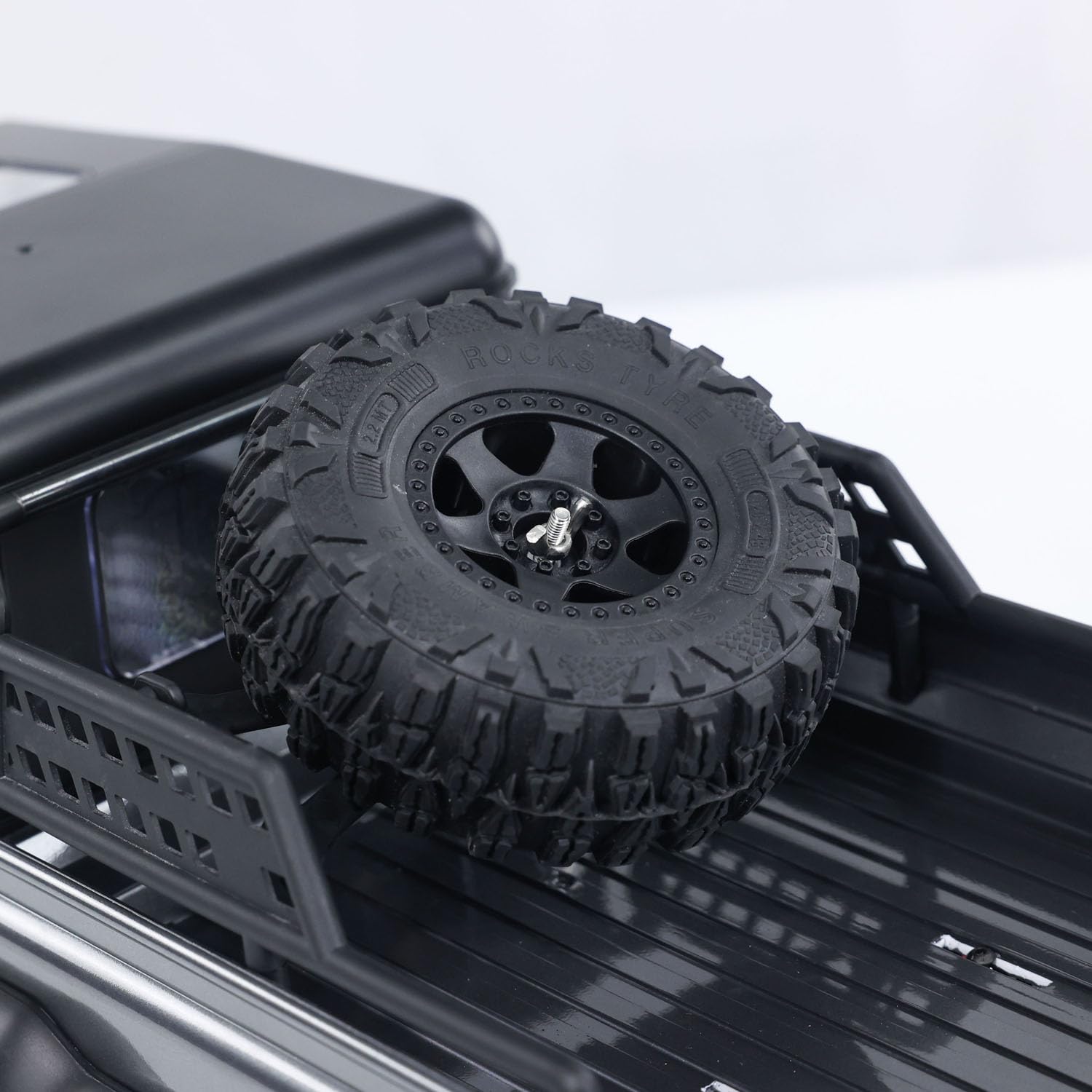 Amazon.co.jp: wheelfun 1/10スケール RC ピックアップ 6WD ロック