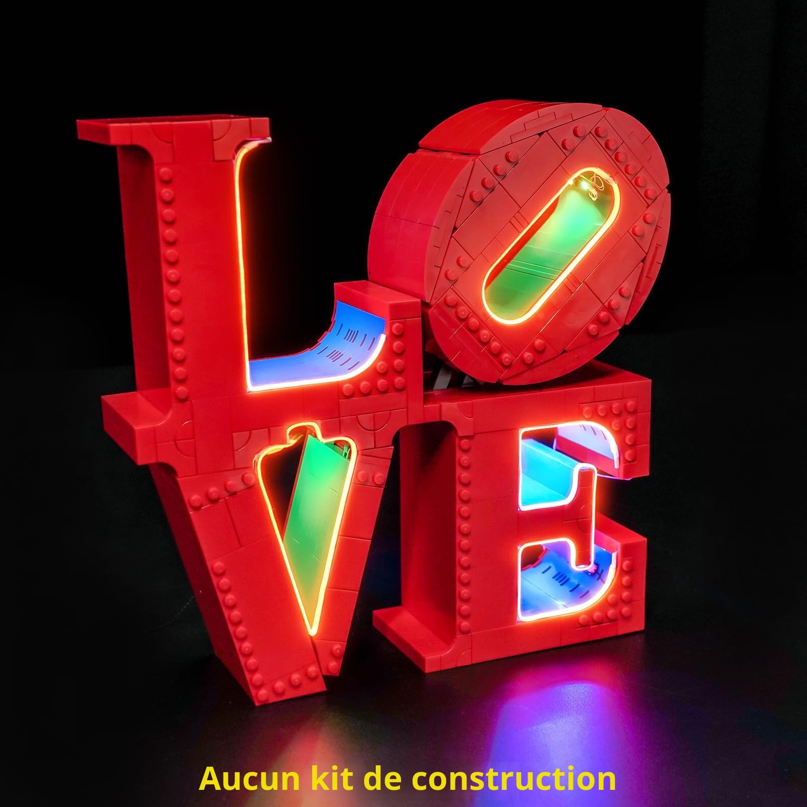 Kit d'éclairage LED compatible avec Lego 31214 Love (pas de modèle), kit d'éclairage décoratif compatible avec Lego Love 31214 Jouet créatif