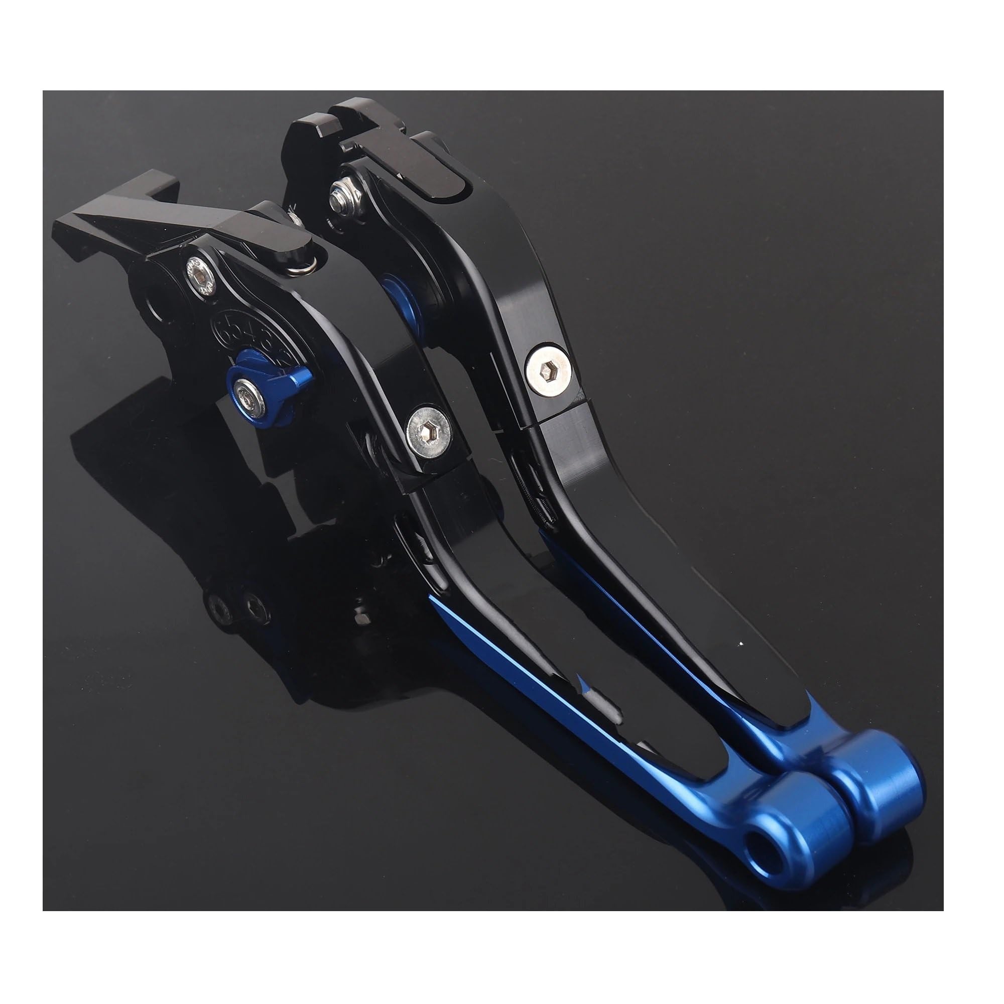 Dngjuen Type 7 Motorcycle Adjustable Folding Brake Clutch Lever Set For Tenere700 For Tenere 700 For World For Raid For Xtz700/Sp Clutch Brake Lever(Type 7)