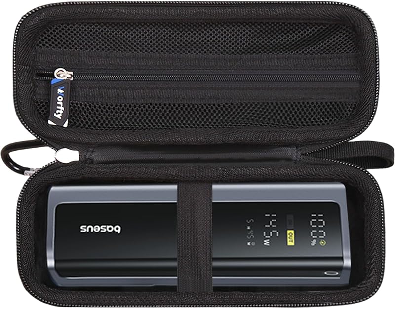Case for Baseus Laptop Power Bank, 20800mAh 145W Portable Charger with 4 Ports - Travel Protective Carrying Storage Bag (Black)