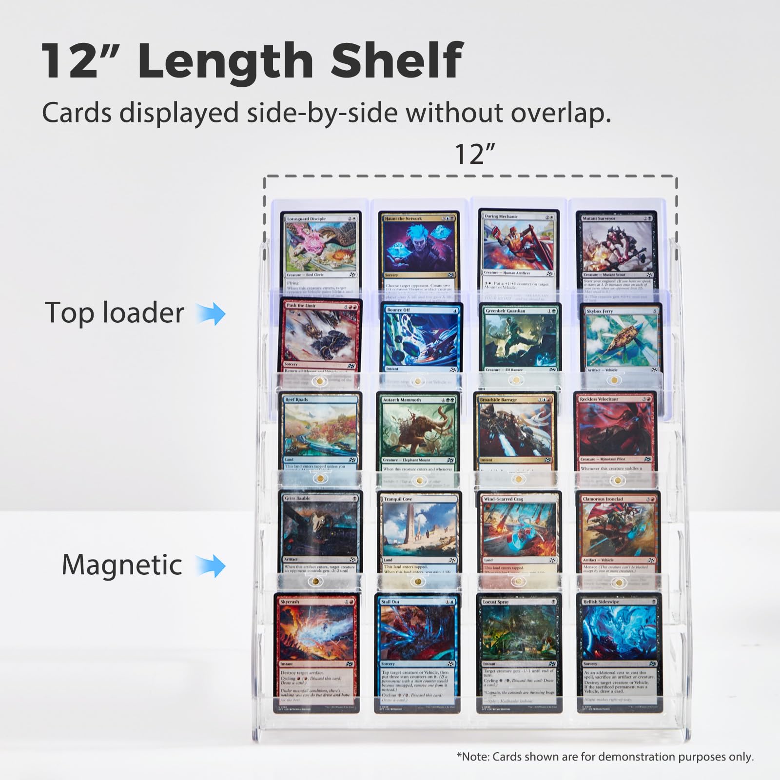 Amazon.com: DEEIF 5 Tier Acrylic Trading Card Display Stand, 2