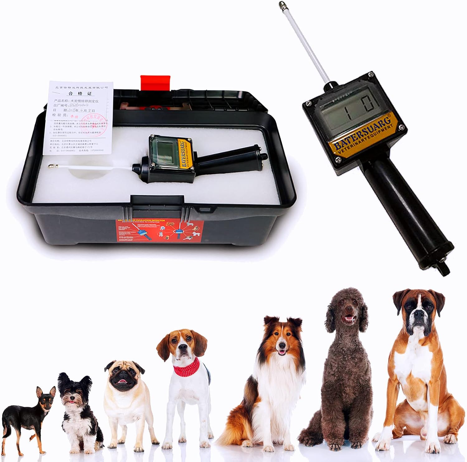 WEEGEEKS Dog Ovulation Detector, Progesterone Test for