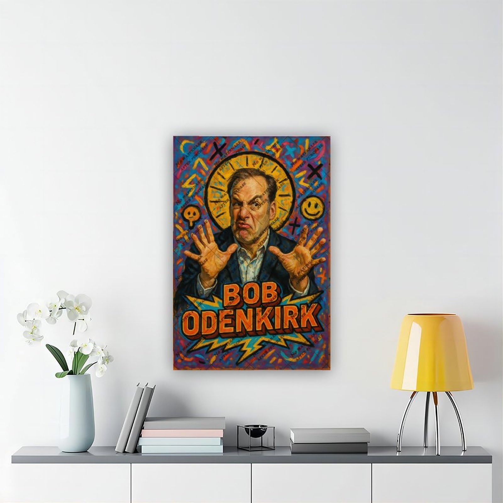 ZYGNBHL Poster della commedia dell'attore Bob_Odenkirk, decorazione per soggiorno, 30 x 45 cm