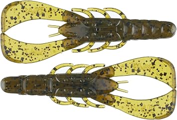 Strike King Rage Scounbug Soft Bait Fishing Lure, 3.5", 2 Rage Flange Pincers