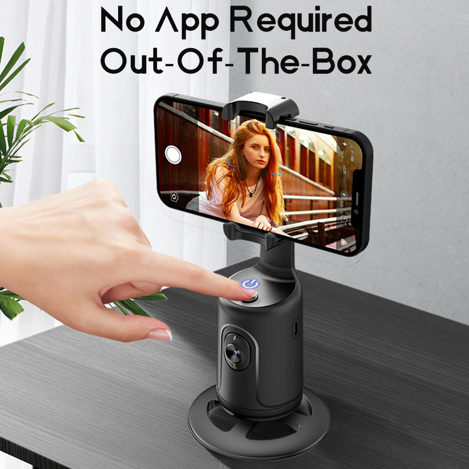Trípode con Auto Seguimiento Facial Foto Y Video De Mesa