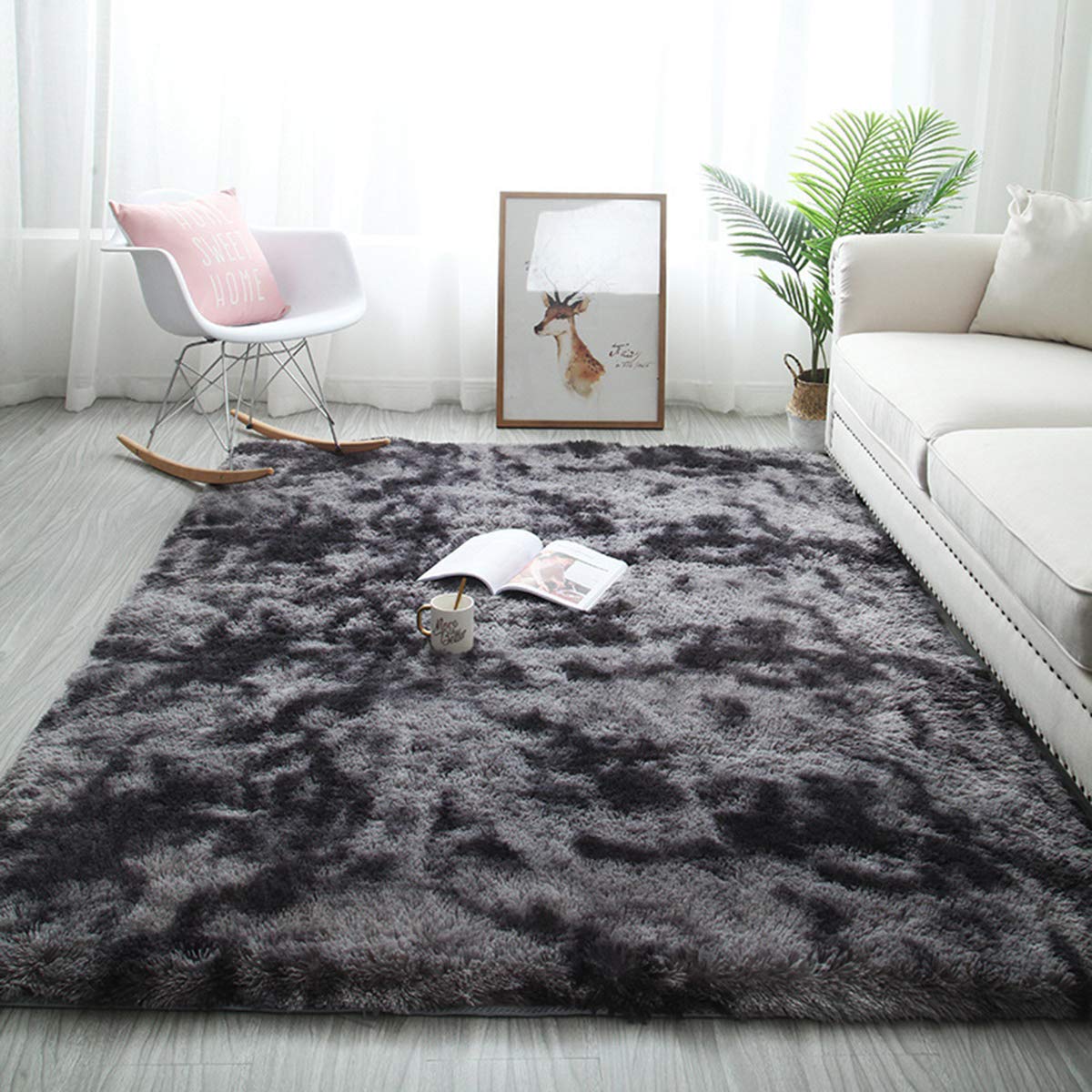 Amazon｜カーペット ラグ 140*200cm 洗える ラグマット「Tuokus」3畳 4