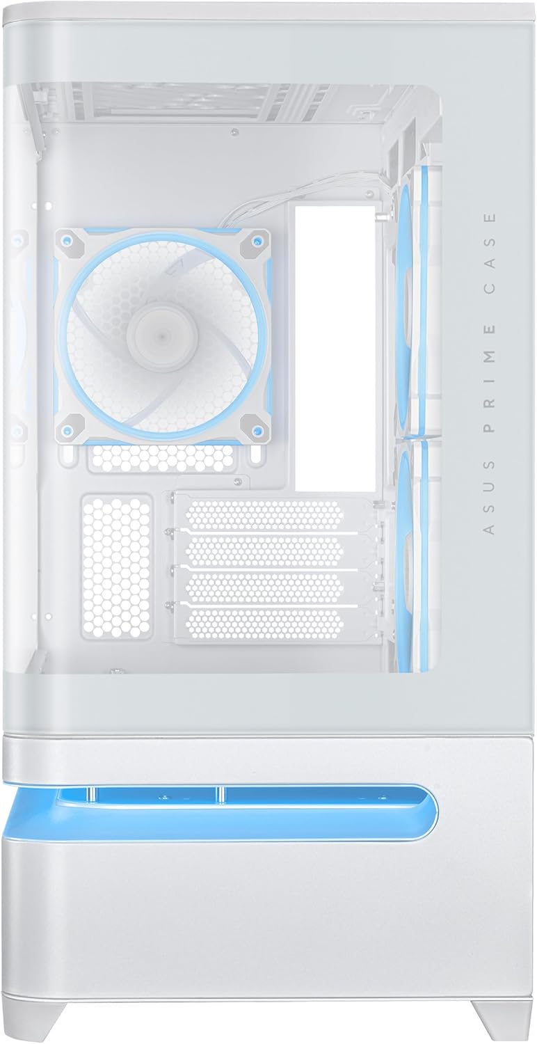 ASUS Prime AP202 ARGB – Caja para PC Micro-ATX – Blanco 11