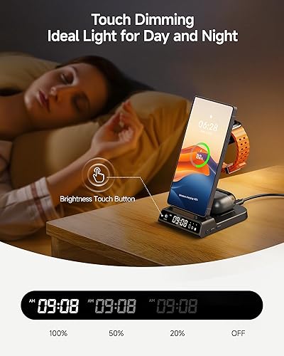 Miniatura 6 de Cargador inalámbrico para dispositivos Samsung, estación de carga inalámbrica para Galaxy S25 Ultra/S25+/S25/Z Flip7/Z Fold/S24 Ultra/S23/S22/S21