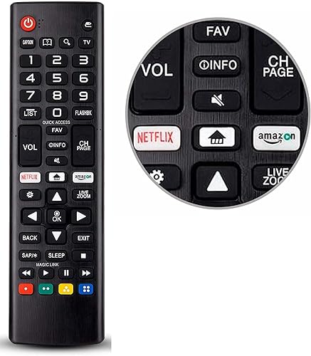 Control remoto universal para LG Smart TV Control remoto todos los modelos LCD LED 3D HDTV Smart TVs AKB75095307 AKB75375604 AKB74915305