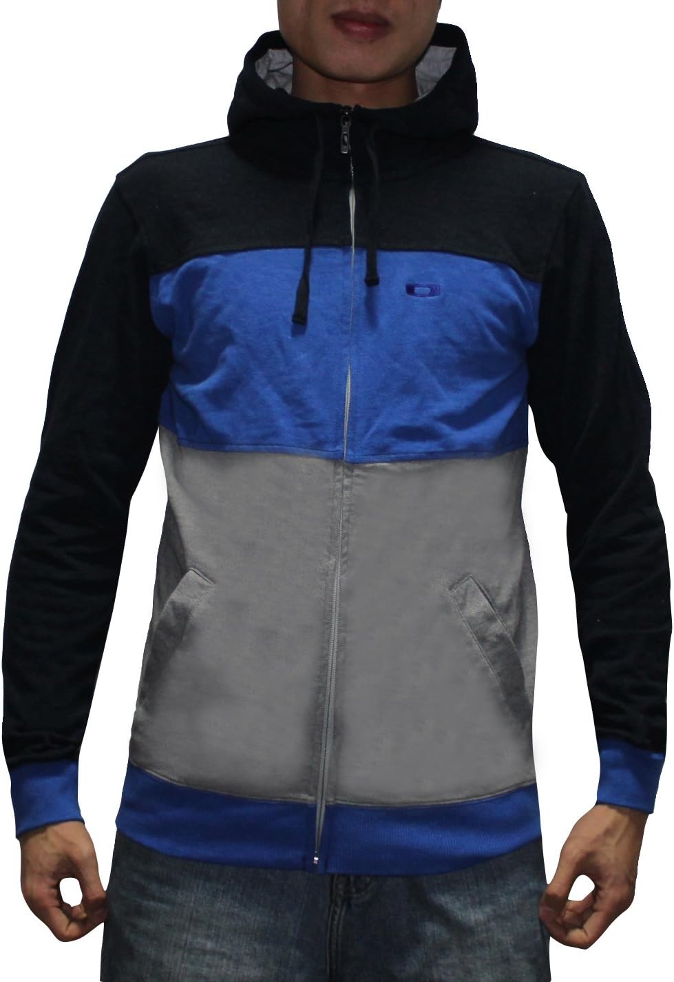 Oakley Mens Warm Surf & Skate ZipUp Hoodie Sweatshirt Jacket Small