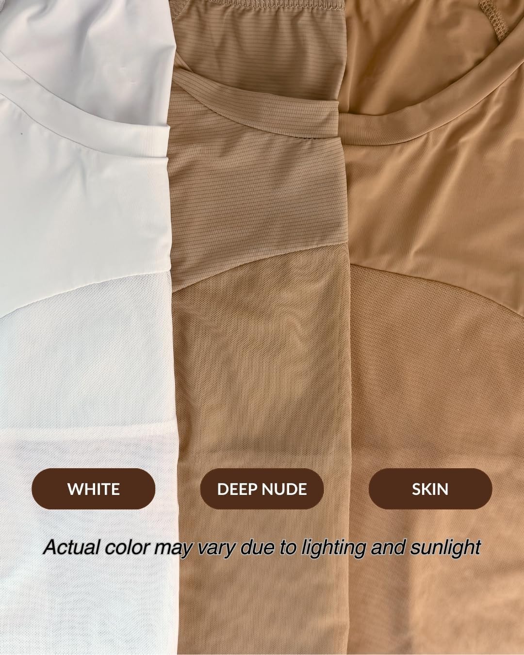 Golf Cooling Innerwear Women UV Protection Base Layer Inner Top Shirt Long Sleeves Crew Neck