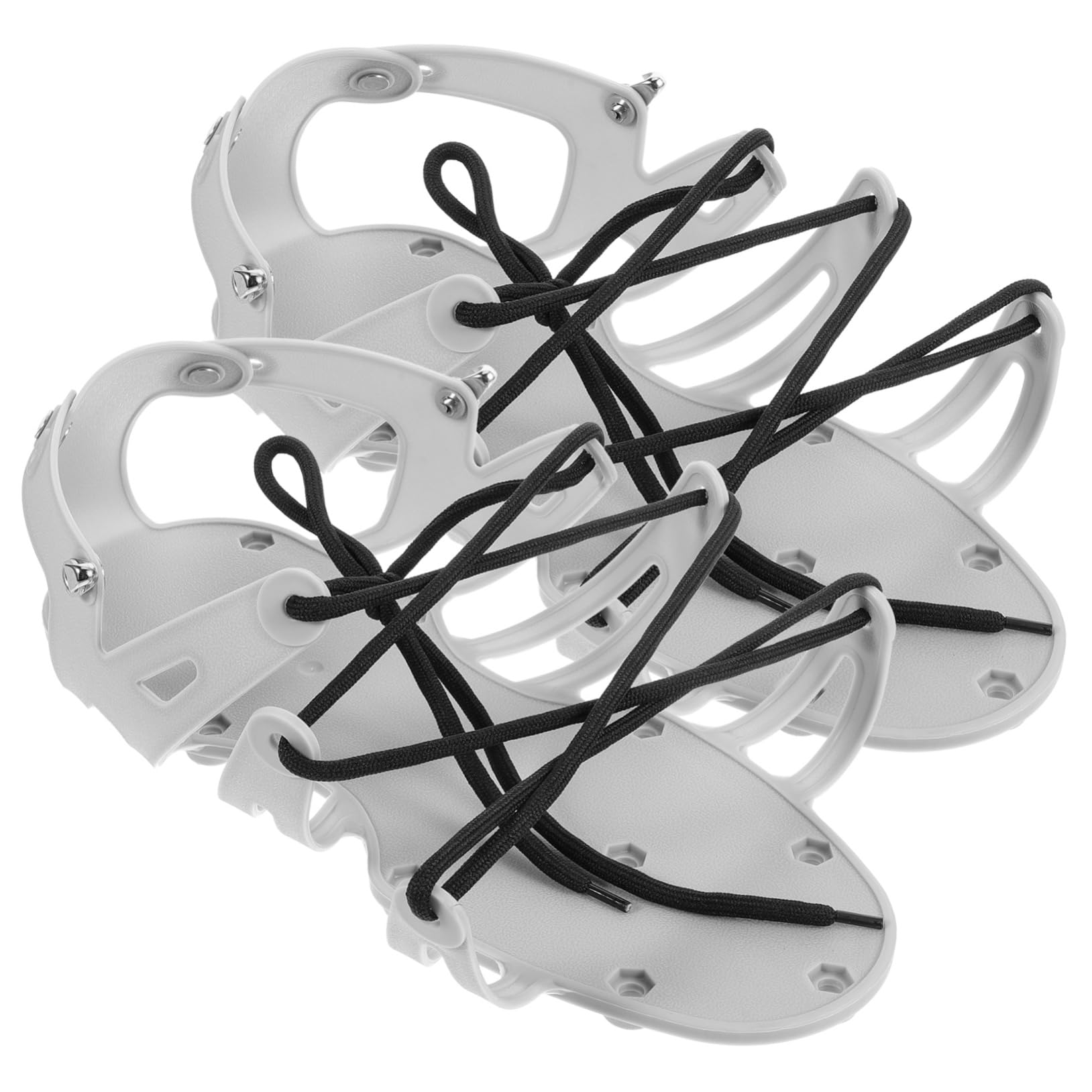 BCOATH Outdoor Gardening Shoes Lawn Aerator Sandals Adjustable Winding Belts for Aeration Shoes Grassland Spikes