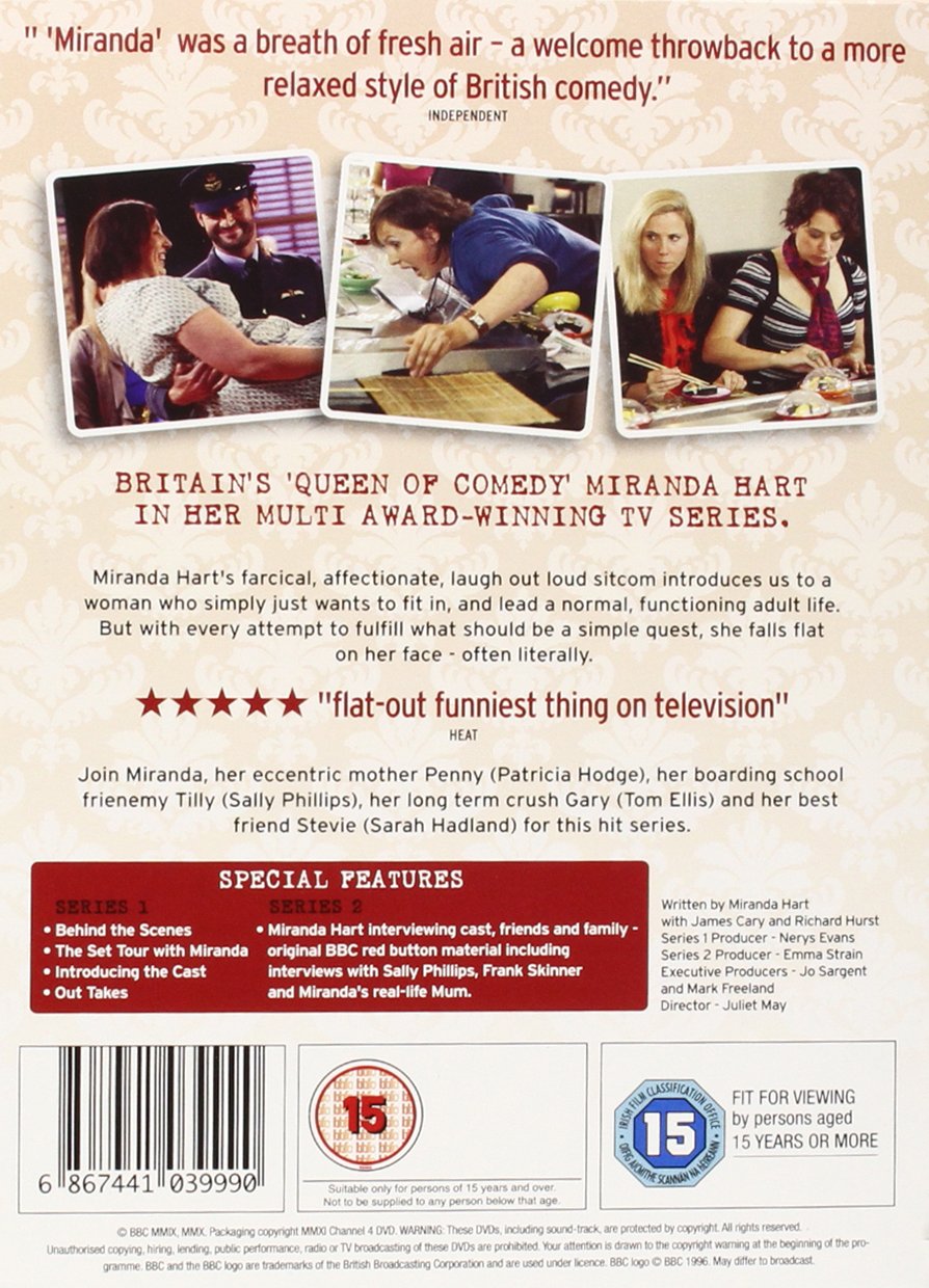 Miranda Series 1-2 DVD