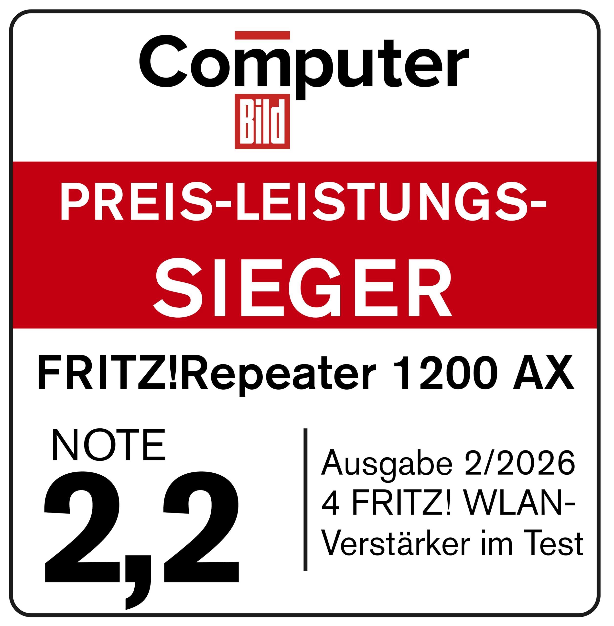 AVM FRITZ!Box 7590 AX FRITZ!Repeater 1200 AX für 279